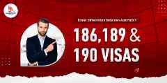 What Differentiates Visas 186, 189, And 190 From One Another? Please Find Out.